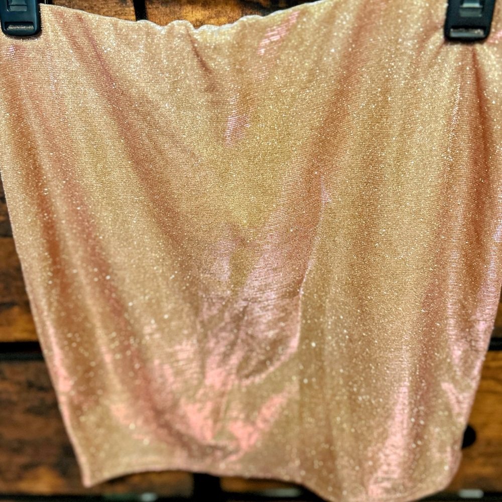 Shimmering Gold Skirt